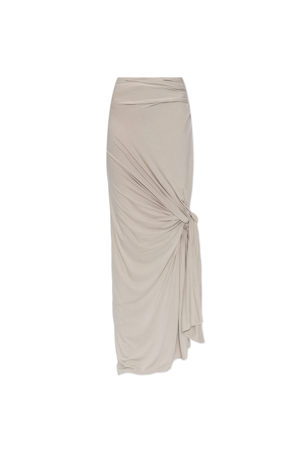 Cream with decorative draping od ENTIRE STUDIOS