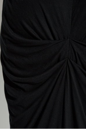 ENTIRE STUDIOS Langer Rock mit Drapierung