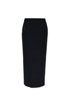 Skirt with pleat
