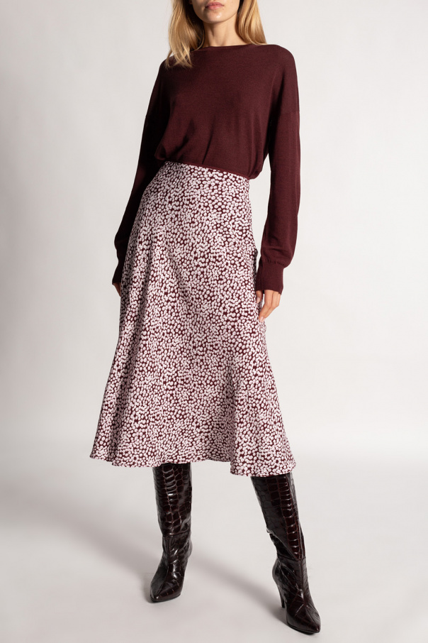 Samsøe Samsøe Skirt with floral motif