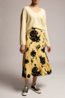 Samsøe Samsøe Floral motif skirt