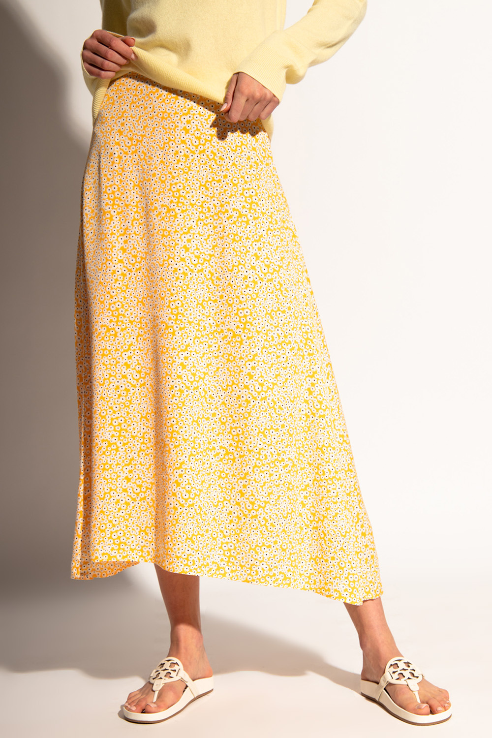 Samsøe Samsøe Floral motif skirt