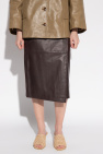 Samsøe Samsøe ‘Monica’ leather skirt