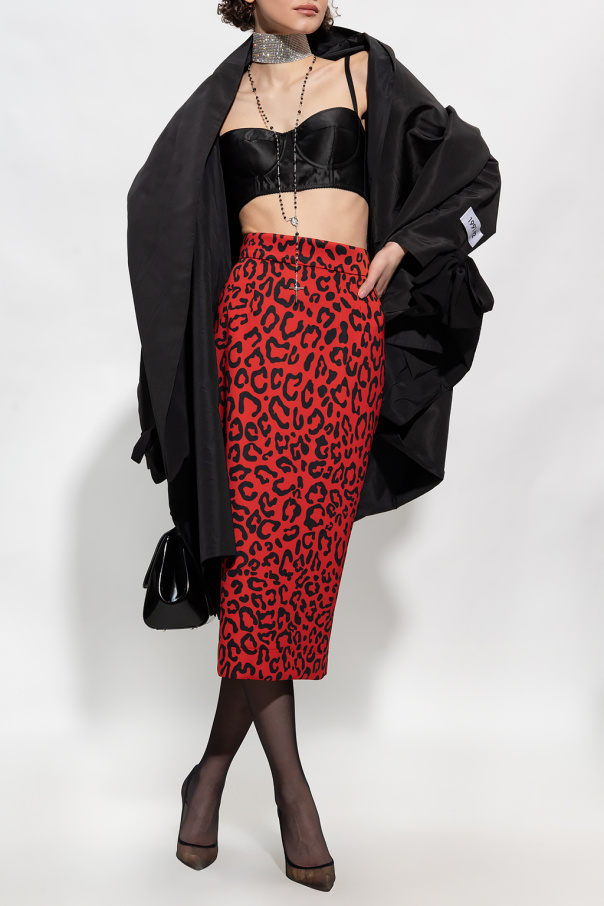 Dolce & Gabbana Skirt with animal motif