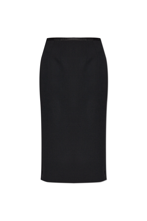 Skirt with back slit od Dolce & Gabbana