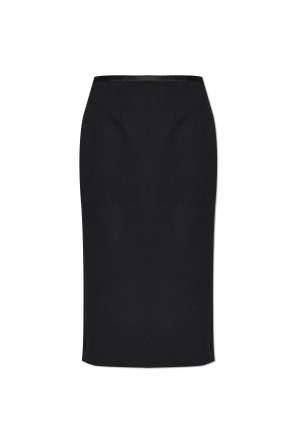 Skirt with back slit od Dolce & Gabbana