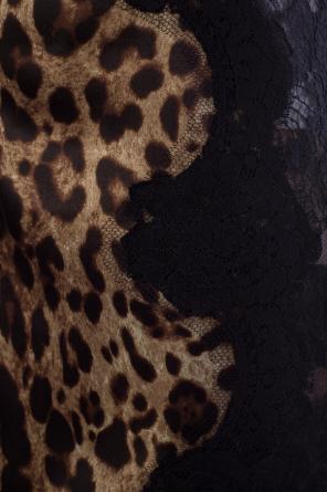 Dolce & Gabbana Lace-trimmed skirt