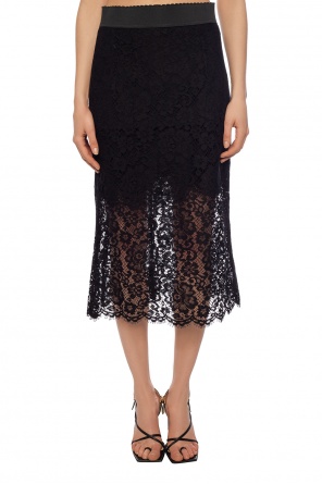 Dolce & Gabbana Худи Lace skirt