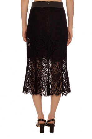 Dolce & Gabbana Худи Lace skirt