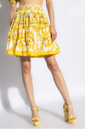 Dolce & Gabbana Skirt with `Majolica` print
