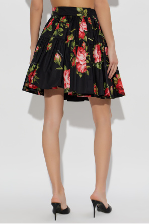 Dolce & Gabbana Rock mit Blumenmuster