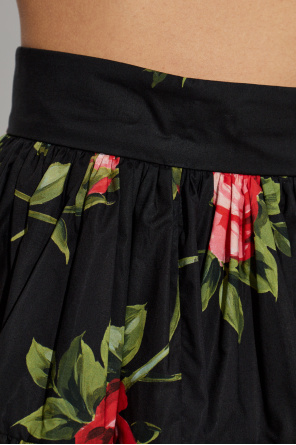 Dolce & Gabbana Rock mit Blumenmuster