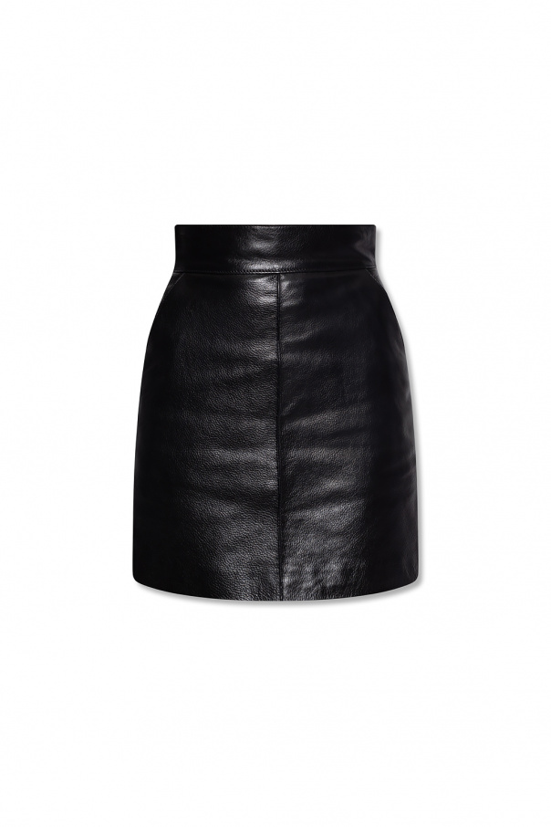 Dolce & Gabbana Leather skirt
