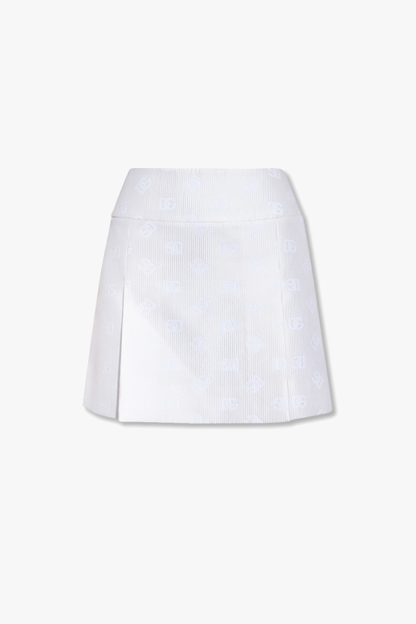 Dolce & Gabbana Mini skirt with monogram