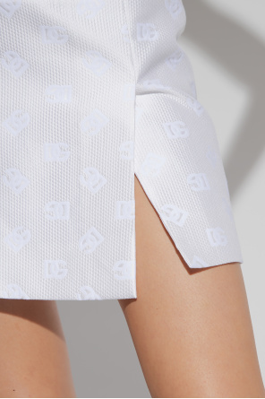 Dolce & Gabbana Mini skirt with monogram