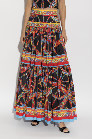 Dolce & Gabbana Skirt with 'Carretto' print