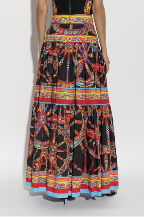 Dolce & Gabbana Skirt with 'Carretto' print