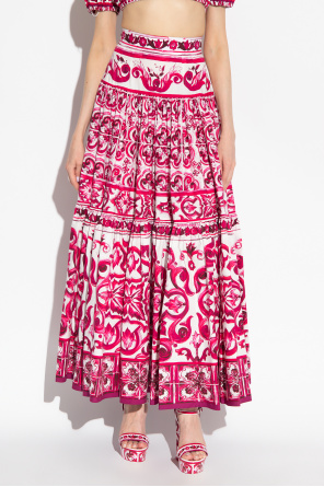 Dolce & Gabbana Wzorzysta spódnica