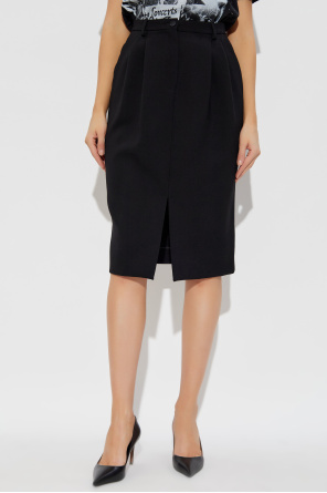 Dolce & Gabbana Wool skirt with front slit