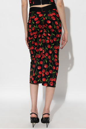 Dolce & Gabbana 'day Master' Shoes Printed skirt