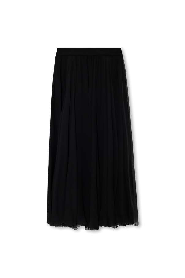 dolce & gabbana robe Silk skirt