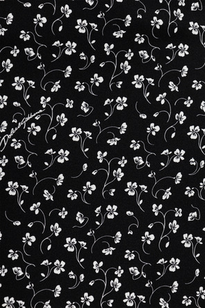 Dolce & Gabbana Silk Floral Pencil Skirt