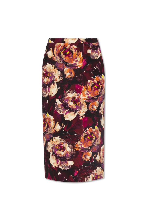 Skirt with floral motif od Dolce & Gabbana