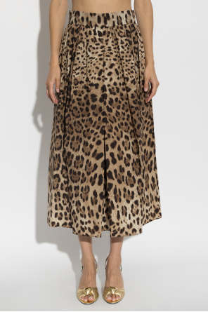 Dolce & Gabbana Animal print skirt