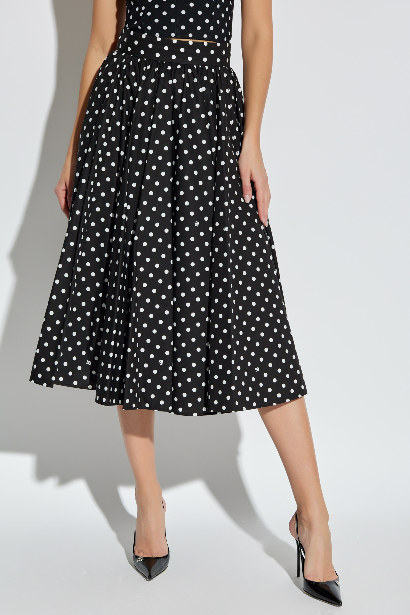 Dolce & Gabbana Kids Girls Clothing Polka dot skirt