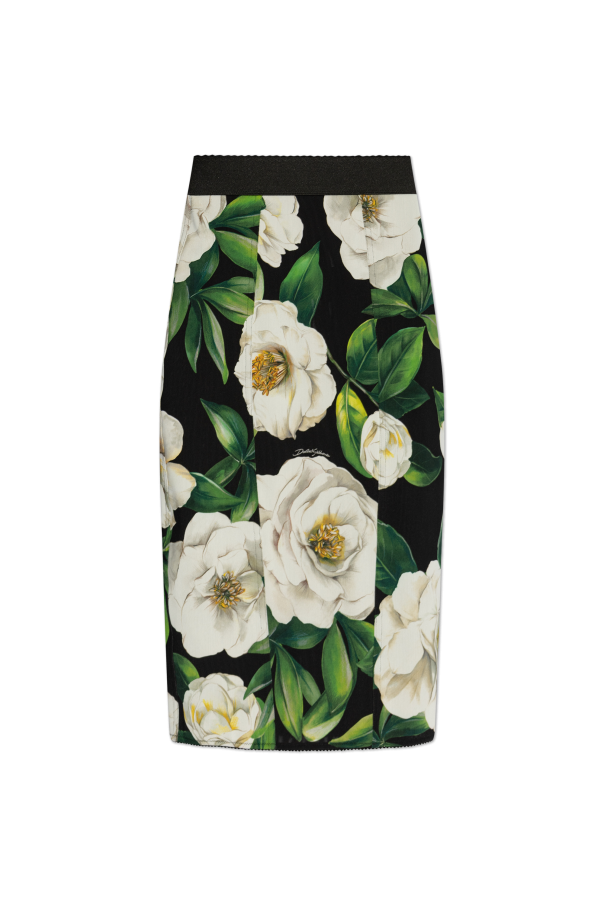 Skirt with floral motif, zdjęcie 1 Skirt with floral motif od Dolce & Gabbana