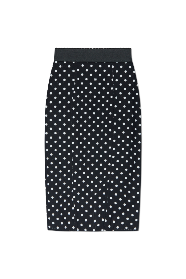 Dolce & Gabbana Polka Dot Pattern Skirt