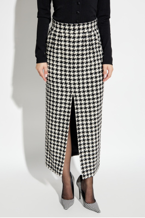 Dolce & Gabbana Houndstooth pattern skirt