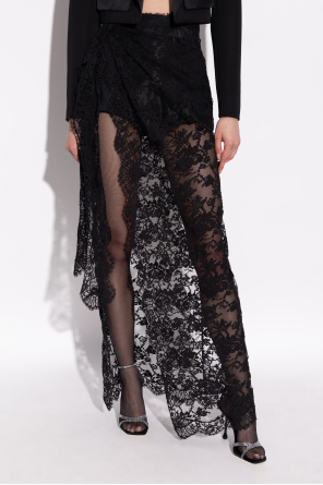 Dolce & Gabbana Asymmetrical lace skirt