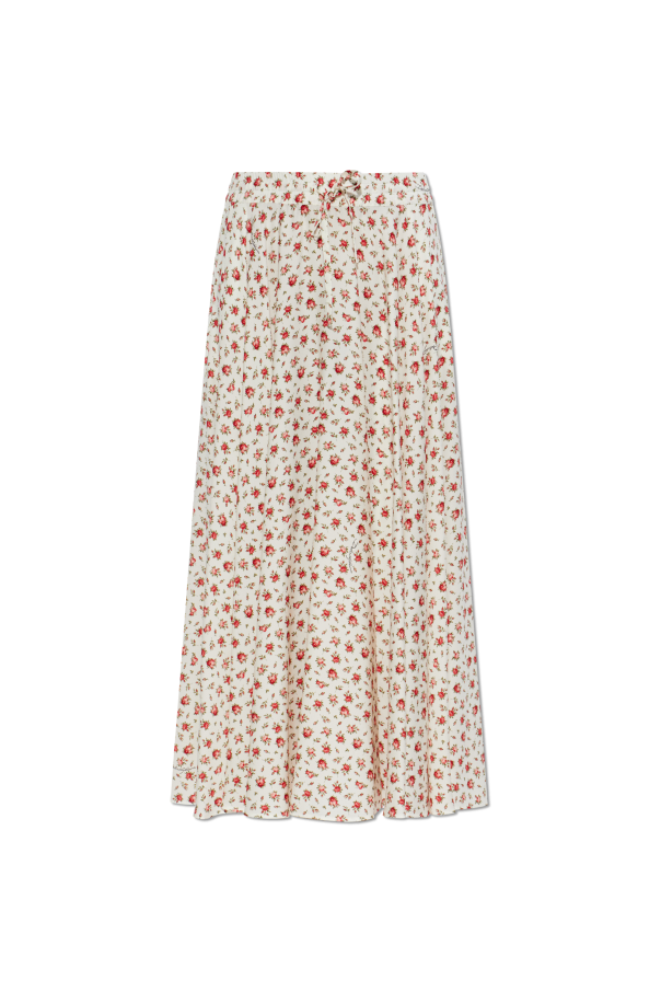 Silk skirt with floral motif od Dolce & Gabbana