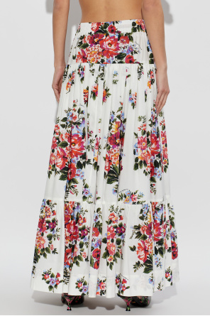 Dolce & Gabbana Falda con estampado floral