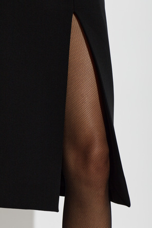 Dolce & Gabbana Wool skirt with a slit