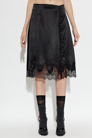 Dolce & Gabbana Skirt with Lace Trim