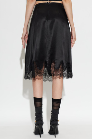 Dolce & Gabbana Skirt with Lace Trim