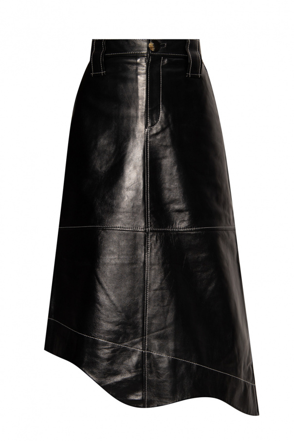 Ganni Leather skirt