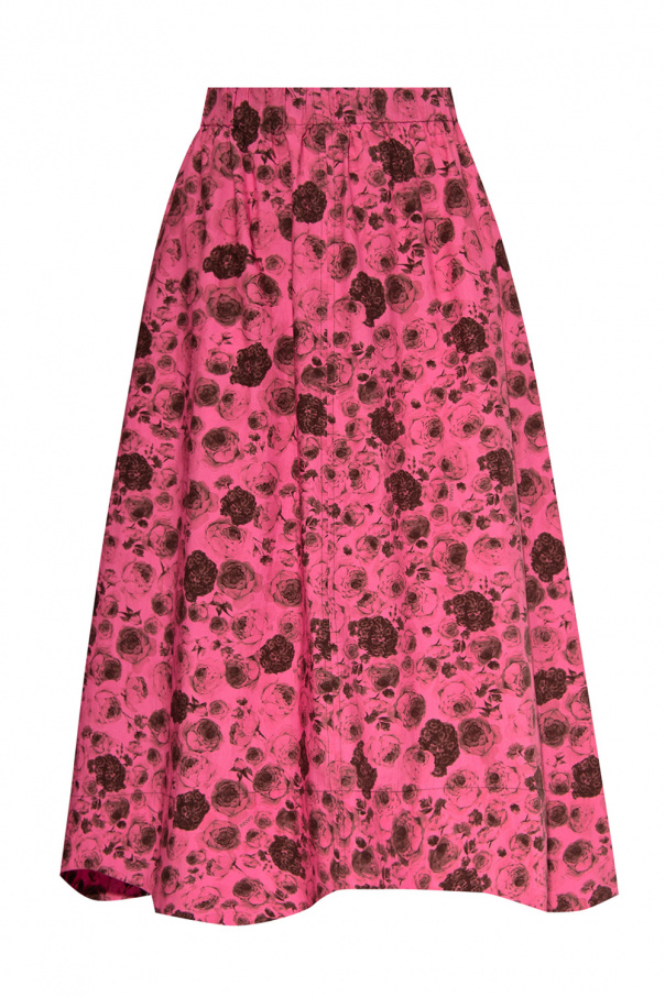 Ganni Printed skirt