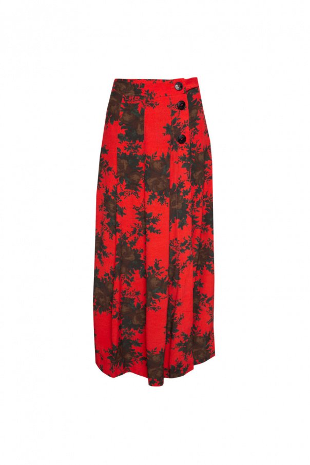 Ganni Patterned skirt