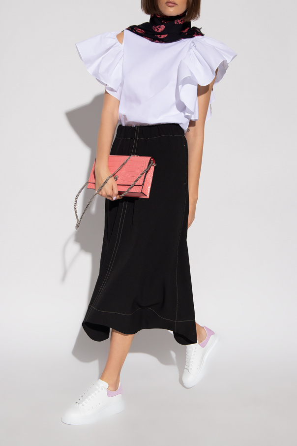 Ganni Skirt with stitching details