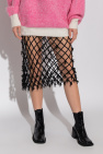 Ganni Openwork skirt