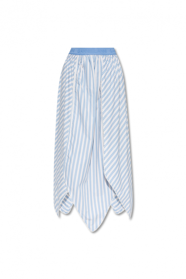 Ganni Striped skirt