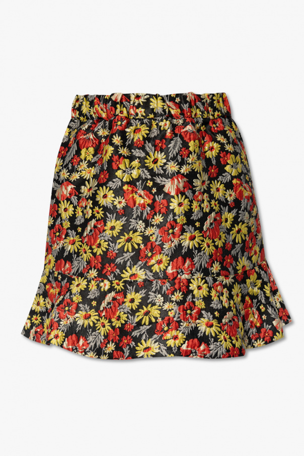 Ganni Floral skirt