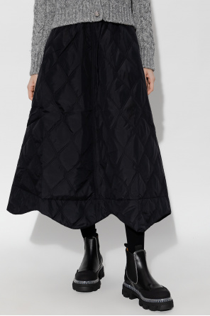 Ganni Quilted skirt