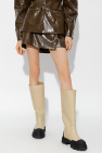 Ganni Faux leather skirt