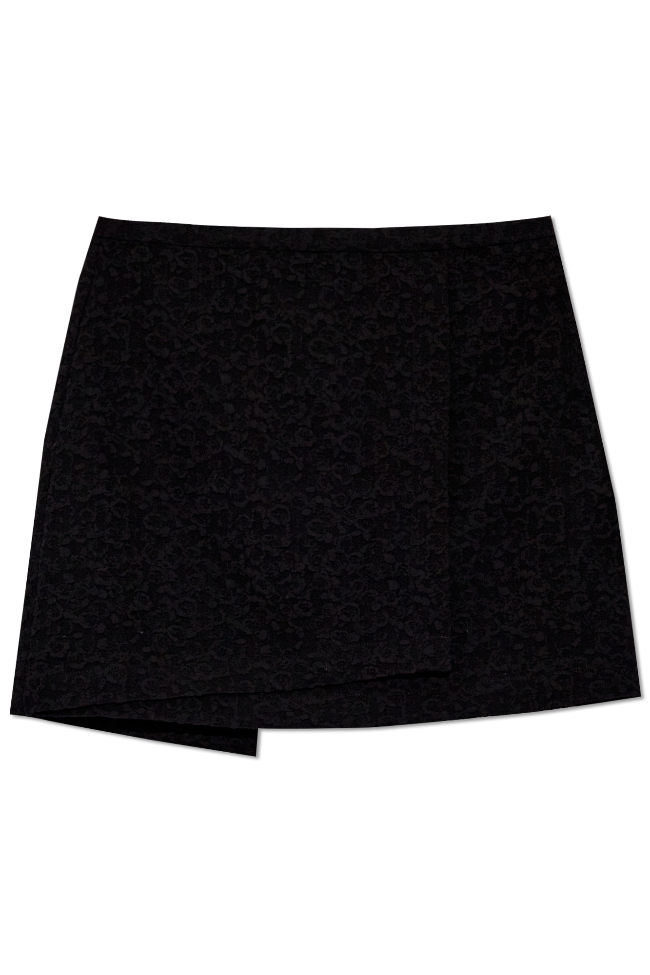 Ganni Mini skirt with jacquard pattern