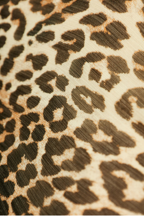 Ganni Skirt with leopard print pattern