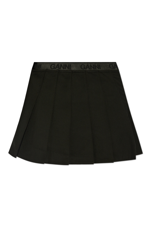 Ganni Pleated skirt